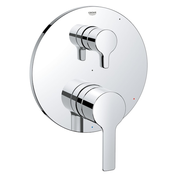 Lineare Pressure Balance Valve Trim With 2-Way Diverter With Cartridge, Chrome
